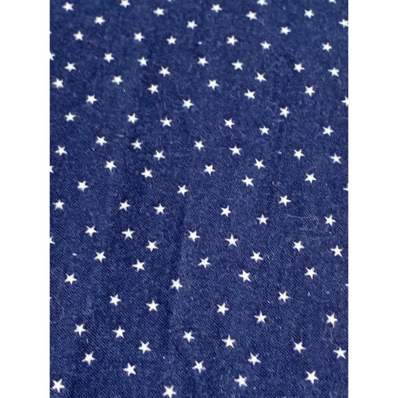 Blue Star Pattern Cotton Fabric 17" x 18" wide Quilting - Picture 6 of 12